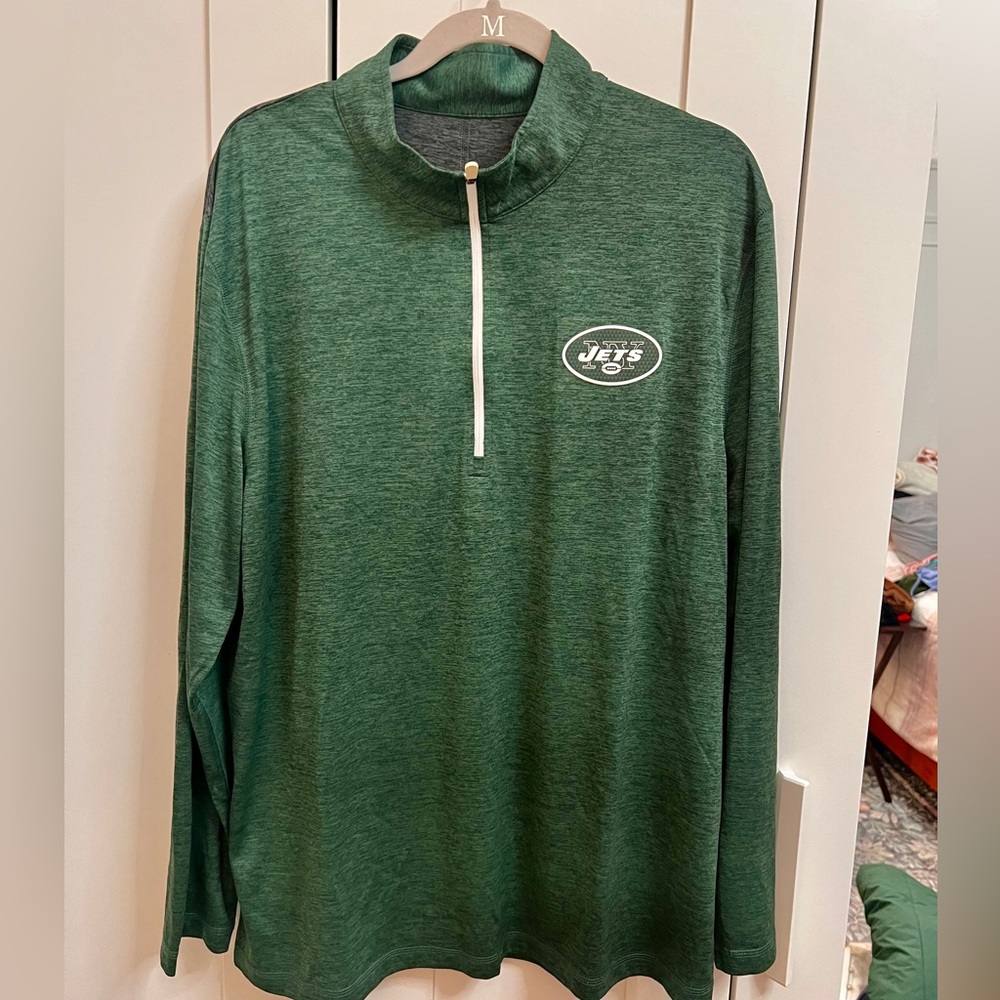 NFL NY Jets Green Pullover Sweater XL